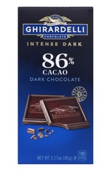 🟢 New Exclusive Ghirardelli Intense Dark 86% Cacao Dark Chocolate 3.5oz (1 Bar)