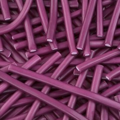 Fini Regaliz Tubes – Grape Flavor – 1 Bag 80g (2.82 oz)
