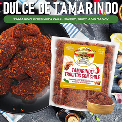Tamarindo De Frutas Con Chile, Authentic Mexican Tamarind Candy with Chili, S…
