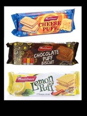 Maliban Biscuits In 3 Flavors(Lemon/Chocolate/Cheese) 200G×3Pkt Tea Snack Offer
