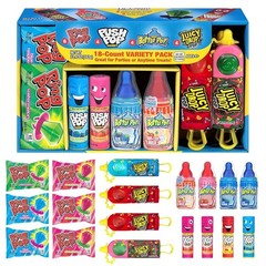 Candy Variety Pack 18 Count Assorted Lollipops, Bulk Individually Wrapped 1.7 lb