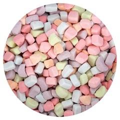 Dehydrated Cereal Marshmallows, 3 Pound Bulk Bag Mini 3 Pound, Multi-Colored