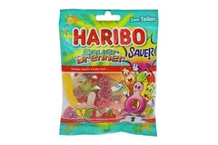 5x bags Haribo Sour Burners fizz candy 🍬 TRACKED SHIPPING ✈