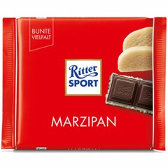 3 x 100g Ritter Sport Chocolate with Marzipan NEW from Germany