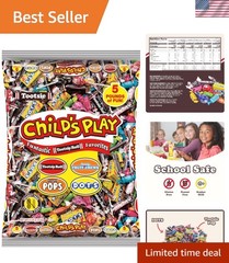 Child’s Play Candy Favorites – – 5 Pounds of Individually Wrapped Party Cand…
