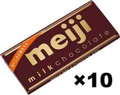 Meiji white chocolate 40g x 10 pieces /Meiji /Direct from Japan