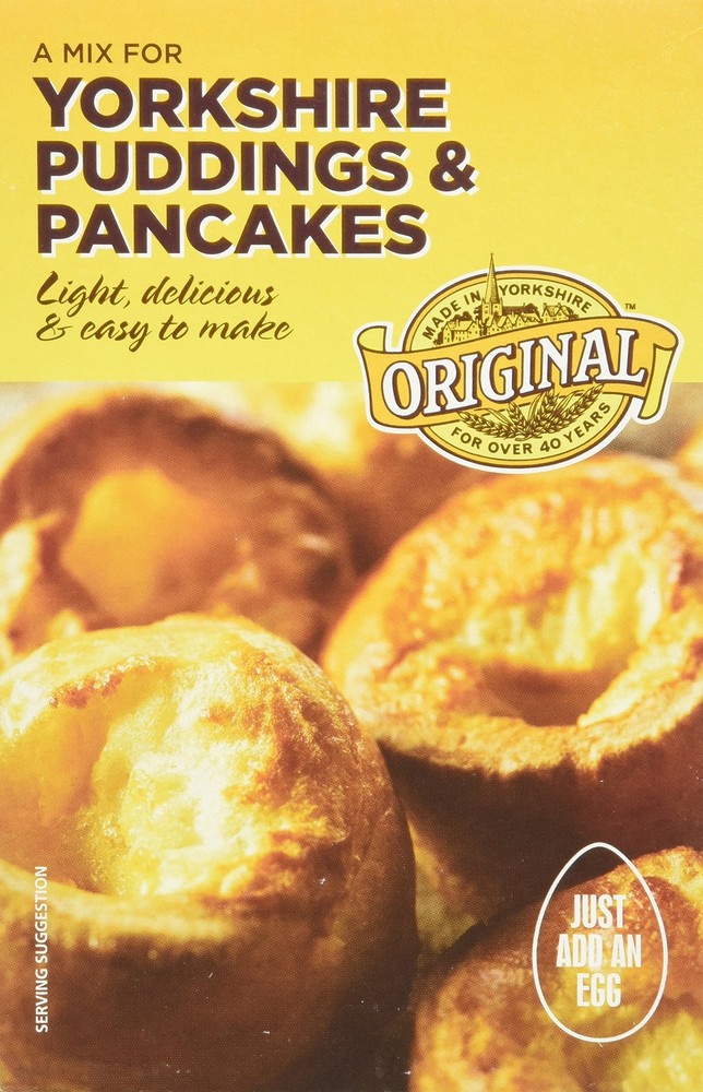 Yorkshire Pudding Mix 142g – 6 Box Case for Perfect Homemade Puddings