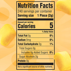 JUICY FRUIT Gum Sugar-Free Chewing Gum, JUICY FRUIT Chews, 40 Pieces per Bottle,