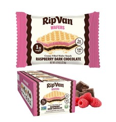 Indulge in Guilt-Free Raspberry & Dark Chocolate Keto Wafer Cookies – 16 Count