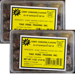 2 Packs – 4oz Butterfly Brand Tamarind Flavor Candy Seeded – Choose Your Flavor
