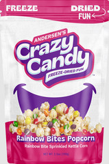 Andersen’s Crazy Candy Rainbow Bites Popcorn – 12 bags!