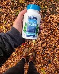 Zellie’s | 100% Xylitol Sugar Free Peppermint Chewing Gum | Peppermint Flavor…