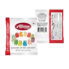 World’s Best 12 Flavor Gummi Bear Cubs | 0.5oz Snack Packs of Candy | Miniatu…