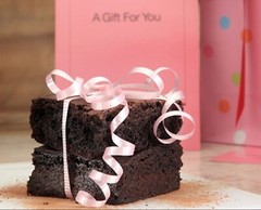 Ruths Gourmet Birthday Box of Extra Fudgy Brownies Shipped Within Hours Of Baked