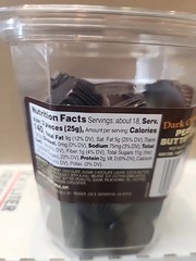2 Pack Trader Joe’s Dark Chocolate Peanut Butter Cups 16 oz each container