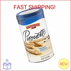 Pepperidge Farm Pirouette Cookies, French Vanilla Flavored Crème Filled Wafers,