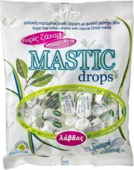 Greek Sugar Free Toffee Candies with Natural Mastic Drops, 4 x 150 g