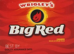 Wrigleys Big Red, 15-Count (Pack of 10) 15 Count 10), Red