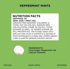 6 Pack | Simply Mints | Peppermint Breath Mints | Pack of Six (180 Pieces Total)