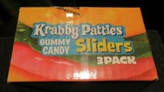 Spongebob Squarepants Krabby Patties Gummy Candy Sliders (Packof 3)