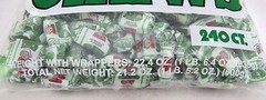 Albert’s Green Apple Chews Chewy Candy 240 Count Bag Bulk Candies Alberts Apples