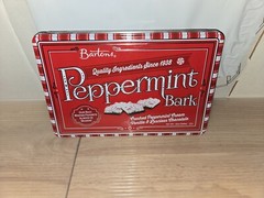 Bartons Peppermint Bark 12oz (340g) Tin New Sealed