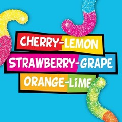 Trolli Sour Brite Crawlers Candy Sour Gummy Worms 28.8 Ounce Resealable Bag