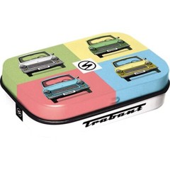 Nostalgic-Art – Retro Tin Pill Box with Mint Candy – Trabant Pop Art