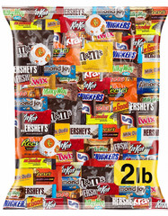 Chocolate Candy Variety Pack 2 LB Bulk Bag – Approx. 90 Individually Wrapped Tre