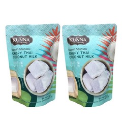 2 Crispy Thai Coconut Milk Healthy Snacks Superior Taste Award Toppings Easy 25g