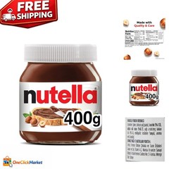 Nutella Chocolate Hazelnut Spread – 13 oz Jars, Pack of 2 – Irresistibly Creamy