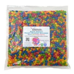 YANKEETRADERS® Tutti Frutti Heart-Shaped Dragees 2 lbs or 4 lbs – FREE SHIPPING