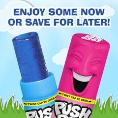 Push Pop Easter Candy Variety Pack, 24Ct Bulk Individually 24 Count, Blue