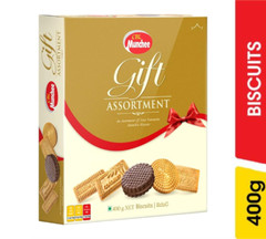 GIFT ASSORTMENT PACK FAVOURITE BISCUITS & COOKIES 400G CHRISTMAS GIFT PACK