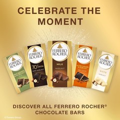 Luxurious Milk Chocolate Hazelnut Bar – Gourmet Treat Pack of 8 (3.1 oz Each)