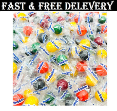 Jawbreakers Mini Hard Candy Fruit Flavored Assortment, Individually Wrapped (…