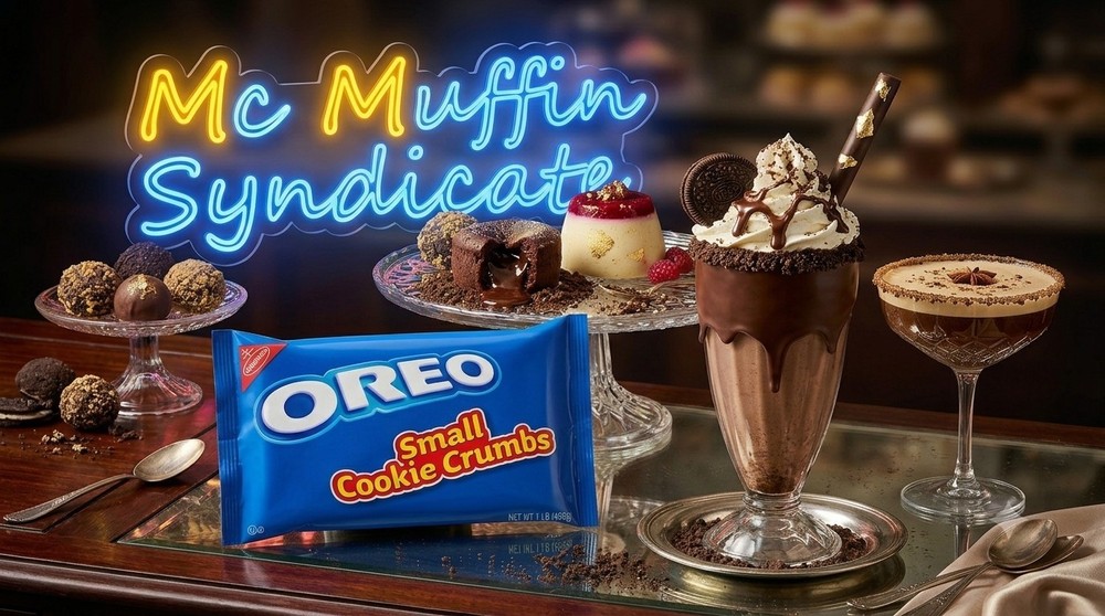 🍨 Nabisco Oreo Cookie Crumbs (1 lb) For Milkshakes, Baking, Desserts, Etc. 🍨