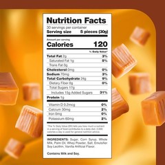 2 lbs of Rich Vanilla Caramel Cubes – Perfect for Snacking, Baking & Sharing
