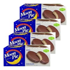 MoonPie Mini Chocolate Marshmallow Sandwich, 4 Pack, 48 Total Moonpies