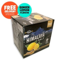 1 X Box 12 Packs Himalaya Salt Sport Candy Ginger Lemon Flavour Throat Soothing