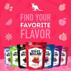 24 Ounce Vegan Strawberry Licorice Soft Chewy Candy Resealable Bag