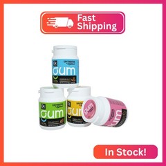 DC24 DAILY CARE Xylitol Chewing Gum with Erythritol, Aspartame Free & Sugar Free