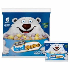 McVitie’s Iced Gems – 6 x 25g