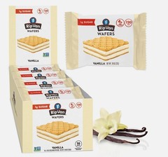 Rip Van Vanilla Wafers 16 Pack Low Sugar 1g Sugar 120 Cal 3 boxes