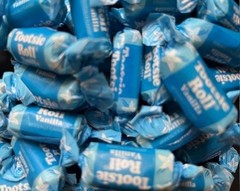Tootsie Roll VANILLA Fruit Chews BULK CANDY-HALF POUND Chewy Candy – 8oz