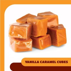 Individually Wrapped Vanilla Caramel Cubes Bulk Caramel Pack 2 Lb Gift Treats