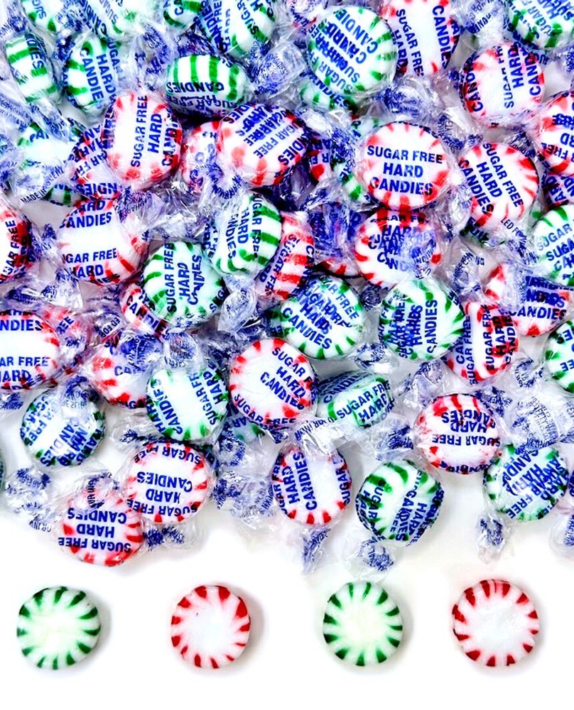 SweetGourmet Sugar-Free Christmas Mix Hard Candy | Individually Wrapped |