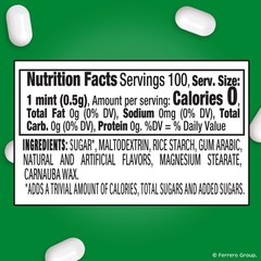 Tic Tac Freshmints, On-the-Go Breath Mints, 1.7 Ounce (Pack of 12), White