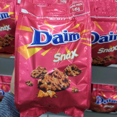 DAIM Snax Chocolate 145g Travel Pack Langkawi Milk Choco Snack Bags Halloween