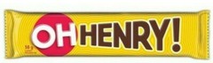96 full size OH HENRY chocolate candy bar by Hershey 58g each Free Shipping